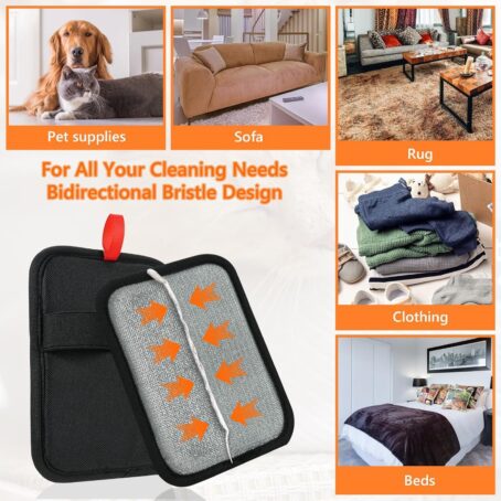 New Cross border Cat Hair Cleaner, Cat Hair Removal Tool, Brushing Tool, Cat Hair Adsorption Tool, Hair Removal Brush Scraper - Image 4